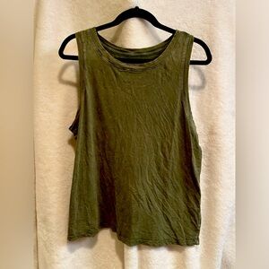 Army green  tank top